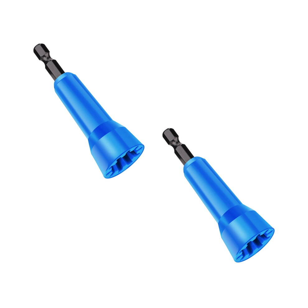 Wire Twister,Wire Twisting For Tool,Wire Nut Twister,Spin-Twist Wire Connector Socket,Wire Twist Tool With 1/4" Chuck For Wire And Man Dril 2Pcs 9485826756699