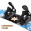 Goldene Snowboard Sticker Selbstklebend 6