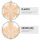Goldene Snowboard Sticker Selbstklebend 7