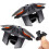 Mobile Game Controller, 1 Set Mobile Game Trigger mit Handschuhen, Mobile Game Controller mit empfindlichen Controllern und Ladekabel 2