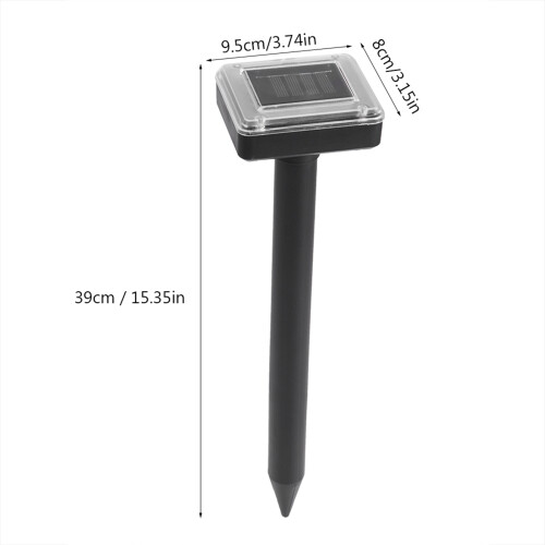 Ανθεκτικό στις καιρικές συνθήκες Sonic Pest Defender, Ηλιακός Υπερηχητικός Απωθητής για 1