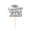 Graduation Cake Topper Glitter Paper 1pc 1