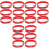 18Pcs Country Silicone Wristbands Soft Comfortable Decor 2