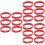 18Pcs Country Silicone Wristbands Soft Comfortable Decor 5