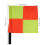 2Pièces Drapeaux Mains Robustes Couleurs Pour Arbitres 4