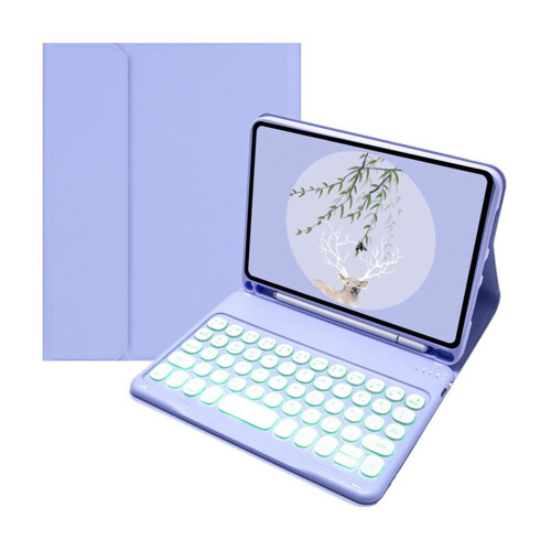 Backlit Bluetooth Keyboard Case compatible with iPad Mini 6 - Slim, Lightweight, and Stylish Protection