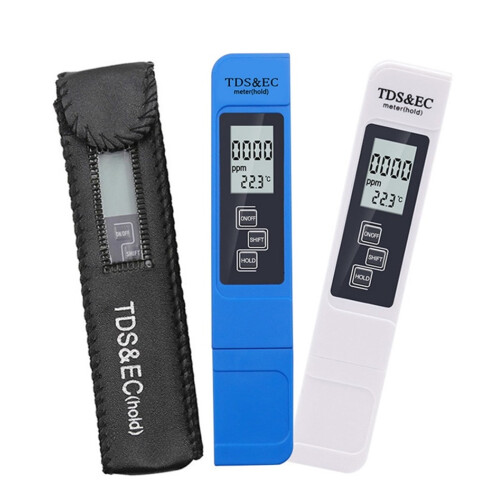 White Digital Water Quality Tester Meter Range Multifunctional Water Purity Temperature Meter TEMP Tester,Multifunctional 2