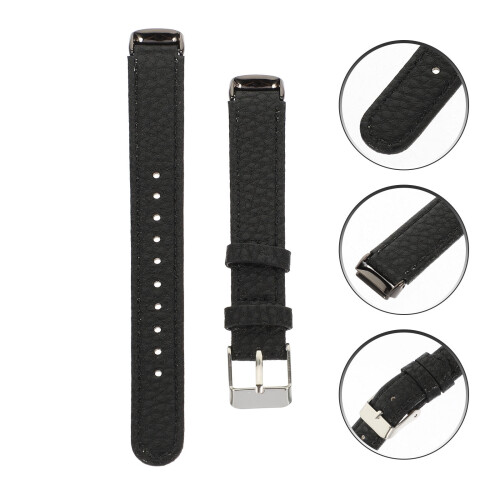 Womens Watch Bands Adjustable Replacement Watch Strap Band Black 1Pcs