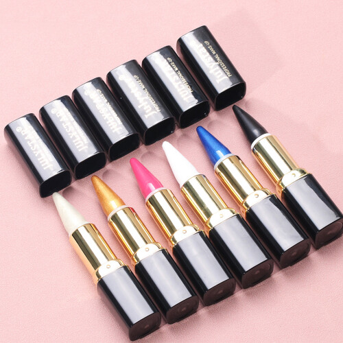 Σετ Gel Eyeliner, ματ μαύρο & κρεμώδης υφή, αδιάβροχο & ανθεκτικό στο λάστιχο για 1