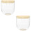 2Pcs White Plastic Storage Bag Box for Kitchen and Bathroom Use 7
