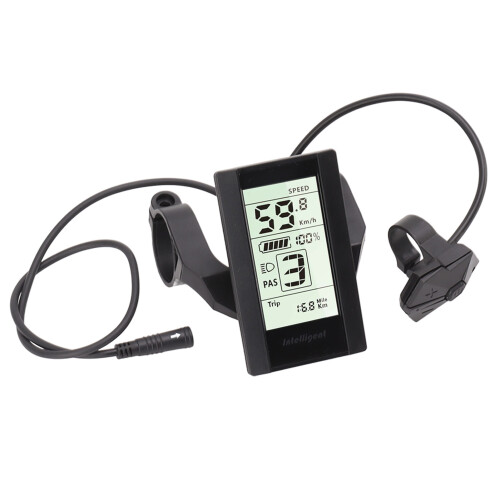 Electronic Instrument Cluster, Clear Interface Robust Construction For Electric Vehicles, 24V36V48V52V Quick Button Operation Easy Installation, 2
