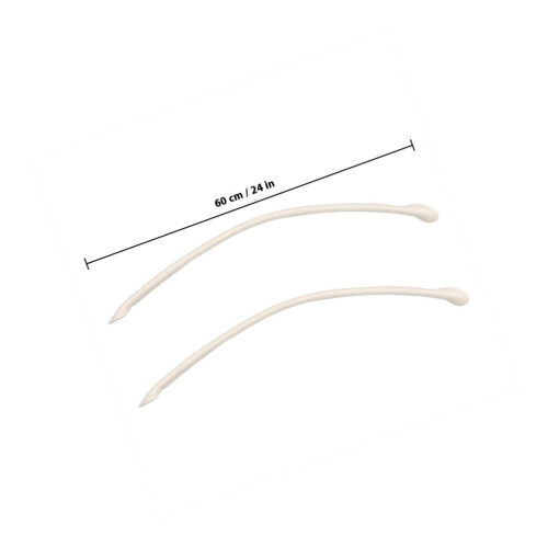 1Paire Remplacement Cuir Beige Pour Sac À Main 1