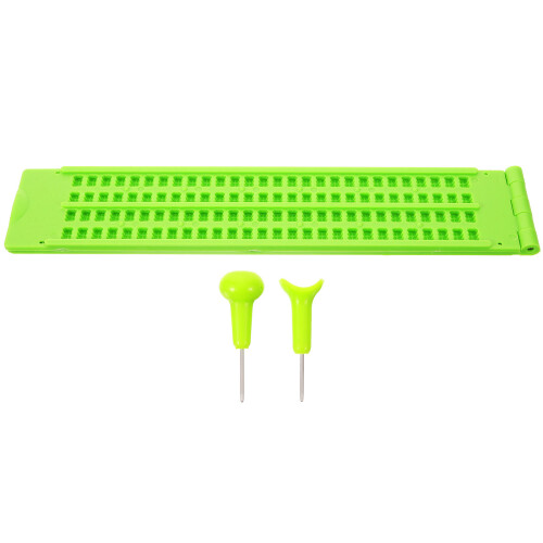 5Sets Kunststoff Braille Schreibtafeln Mit Für Blinde 1