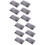 100Pièces Boîte De Rangement Sushi Portable 6