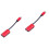 2Pcs Compact Red Type C to 3.5mm Audio Adapter with Charging for Phone 4
