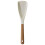 Heat Resistant Spatula Spoon Set Silicone Head Wood Handle 1