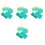 Autocollants Verts Réfléchissants Manomètre Usage Décoratif 3