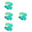 Autocollants Verts Réfléchissants Manomètre Usage Décoratif 6