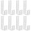 4Sets White Iron Ladder Hook Accessories for Bunk Fixing 6