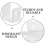4Sets White Iron Ladder Hook Accessories for Bunk Fixing 10