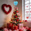 Heart-Shaped Rose Tree Topper for Valentine's Day 1