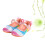 1Paire Chaussures De Danse Rose PU Semelle Durable Enfants 7
