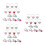 Accessoires Fille Plastique Métal Clips Multicolores 7