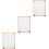 3Pcs Red Printable Certificate Paper for School Diploma and Awards 6