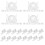 60Ensembles Loqueteaux Universels Transparent Pour 2
