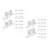 40Sets Sturdy Plastic Push Catch Latches for Cabinet Doors and Drawers 4