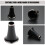 4Pcs Durable Black Clarinet Bell for Music Instrument Replacement 10