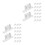 40Sets Sturdy Plastic Push Catch Latches for Cabinet Doors and Drawers 5
