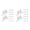 40Sets Sturdy Plastic Push Catch Latches for Cabinet Doors and Drawers 8