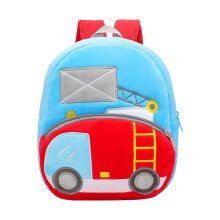 Rugzakken met dierenprint, rugzakken voor bouwmachines, schattige zachte pluche mini-tasjes met cartoonprint, dagrugzak