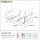 Stackable Cup Holder Organizer for Refrigerator Rotation Wine/Water Bottle Rack Kitchen Pantry Space-Saving Storage Shelf 1