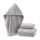 Bath Towel Set Microfiber Extra Large 4-Piece 1
