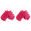 4Pcs Pink Chalkboard Erasers for School Use Dry Whiteboard Cleaner 2
