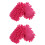 4Pcs Pink Chalkboard Erasers for School Use Dry Whiteboard Cleaner 5