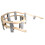 Spiral Assembling Kits,Wooden Bridge Railway Set for Kids Educational Development Toy 1