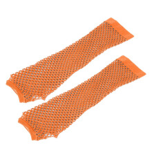 Women's Fingerless Fishnet Gloves & Arm Sleeves – High Elasticity, 80s Party Style, Compatible with All Outfits