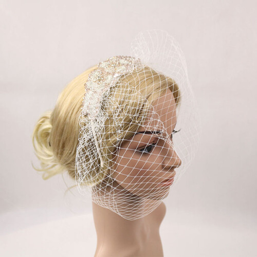 Lady Mesh Headwear Décor Élégant 2