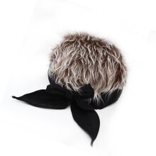 Wig Hat 50-58cm Adjustable Grey Coffee Black