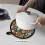 Pot Holders Round Heat-Resistant 8 Inch 2 Pcs 3