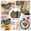 Pot Holders Round Heat-Resistant 8 Inch 2 Pcs 5