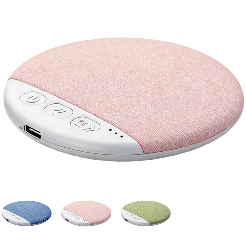 2026 New Bluetooth Pillow Speaker With Noise Timer, Stereo Bass, Wireless Sleep Aid For Adults (Pink) White/Pink 9341593615235