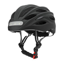 LED Light Bicycle Helmet 54-57cm Breathable PC Solid Structure M