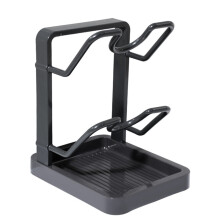 Kitchen Storage Rack With Pot Lid Holder Desktop/Wall-Mounted Single Or Double-Tier Kitchen Shelving Unit