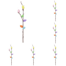 Easter Egg Flower Picks Artificial Twig Branches 10 Pcs
