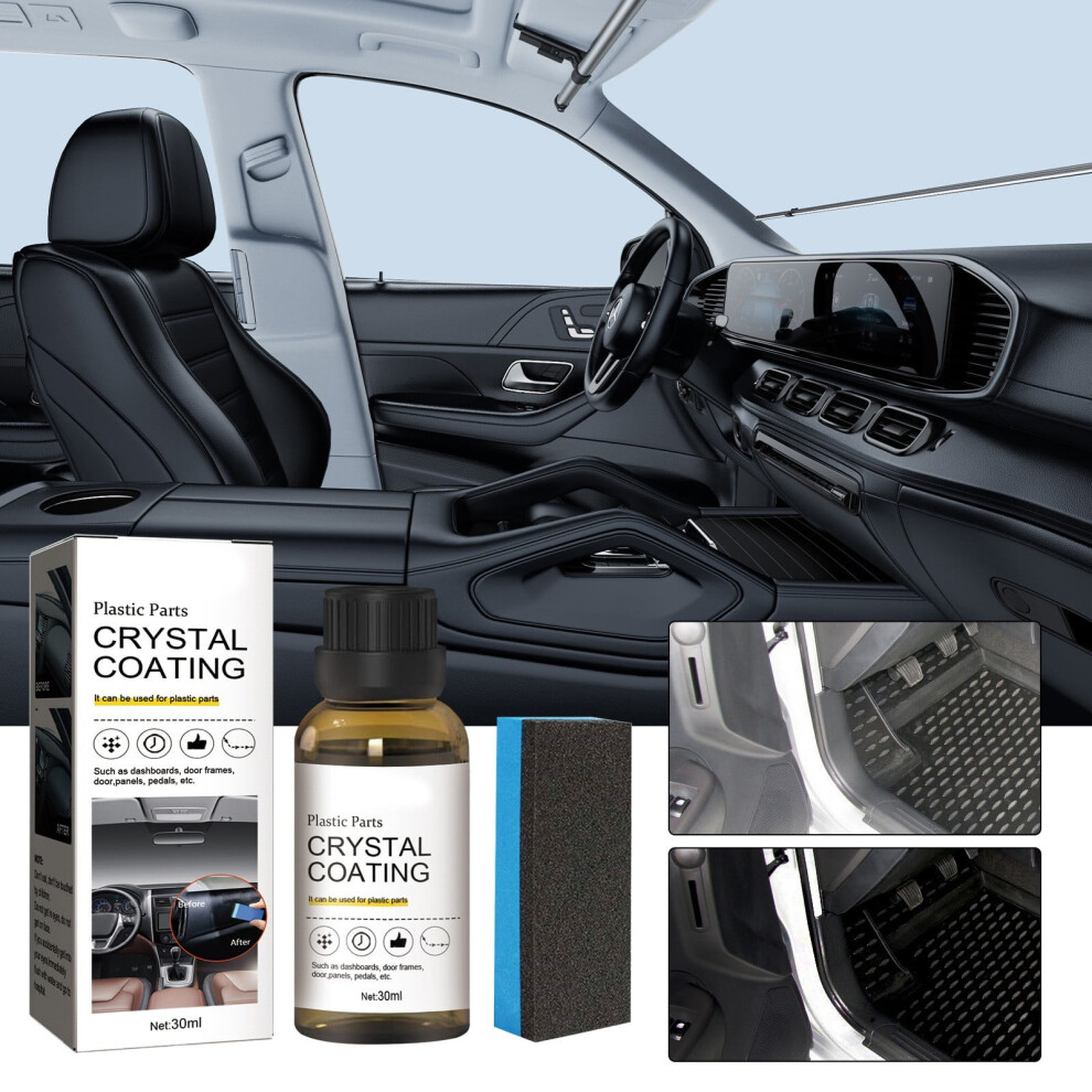 Car Restorer Coating Agent Cleaning Agent, 30Ml,Refurbishment Coating For Cars Seat Dashboard Coating 9130661053792