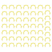 50 Pcs Sewing Bobbin Clips for Thread Spool Organization – Compact, Stackable, Plastic Holder for DIY, Embroidery & Sewing Kits, Under $10